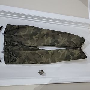 Excellent Condition True Religion Ricky Relaxed Straight Army Fatigue Jeans